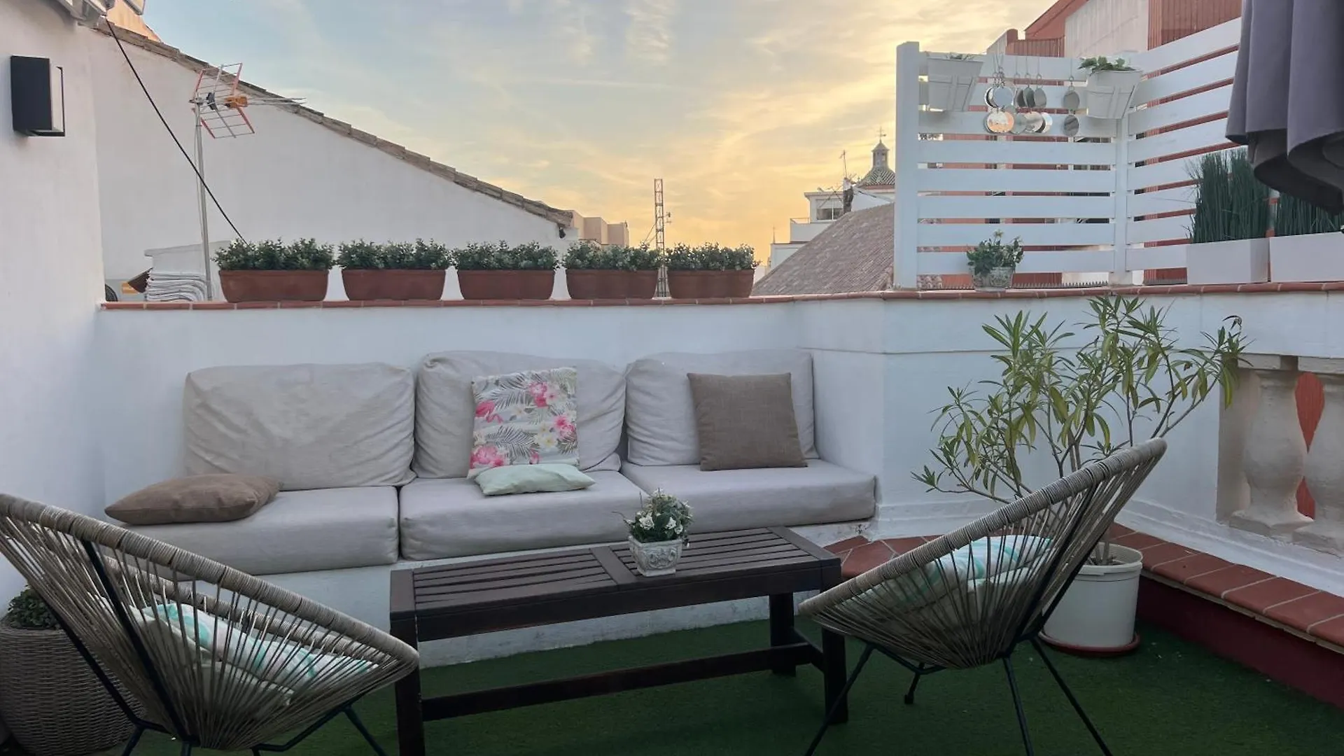 شقة Fantastic Penthouse Malaga Center