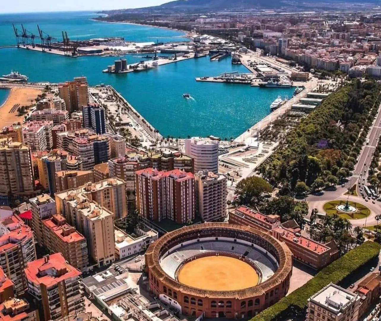 Lägenhet Fantastic Penthouse Malaga Center
